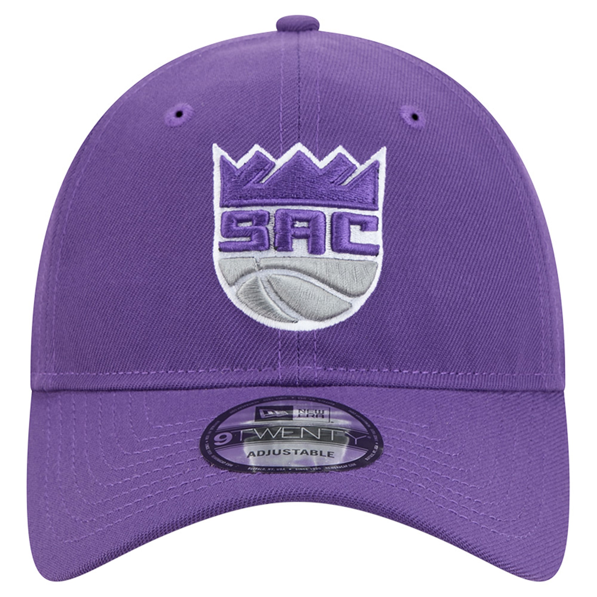 Men's New Era Purple Sacramento Kings Team 9TWENTY Adjustable Hat