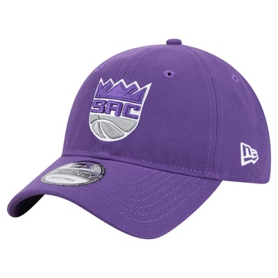  Sacramento Kings New Era Team 9TWENTY Adjustable Hat - Purple