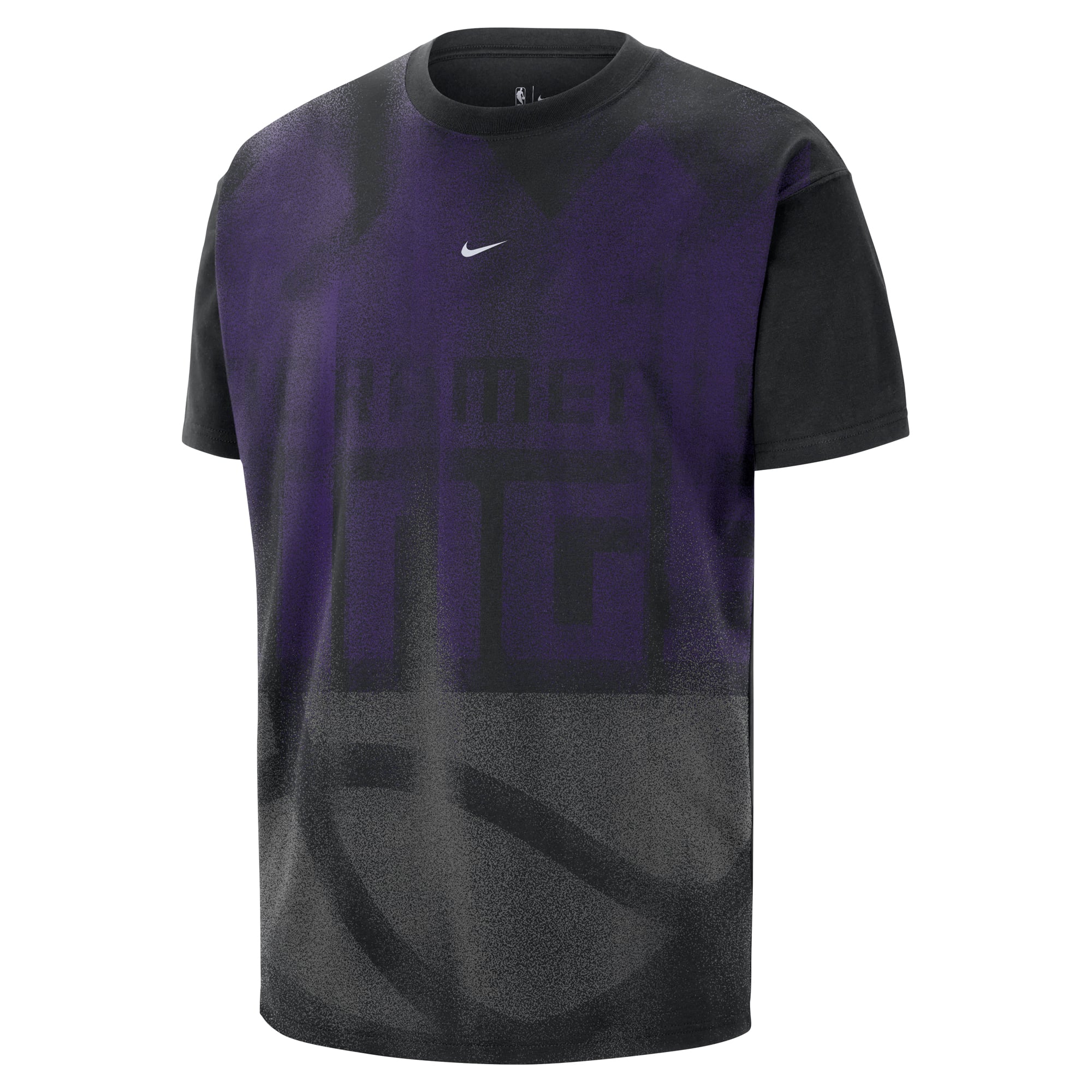 T-shirt d'entraînement Nike noir Sacramento Kings 2026 Standard Issue pour homme