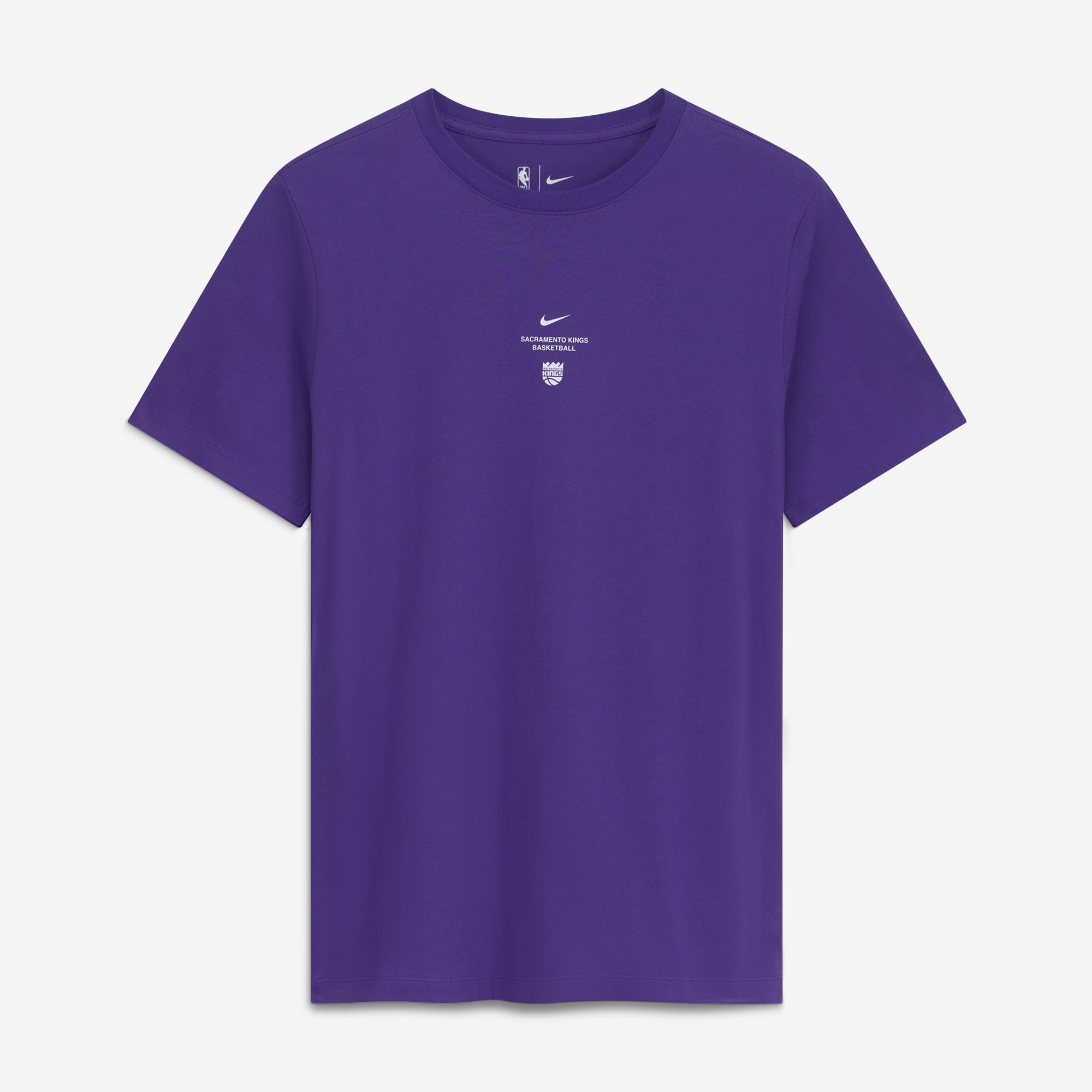 T-shirt d'entraînement Nike violet Sacramento Kings 2026 Standard Issue pour homme
