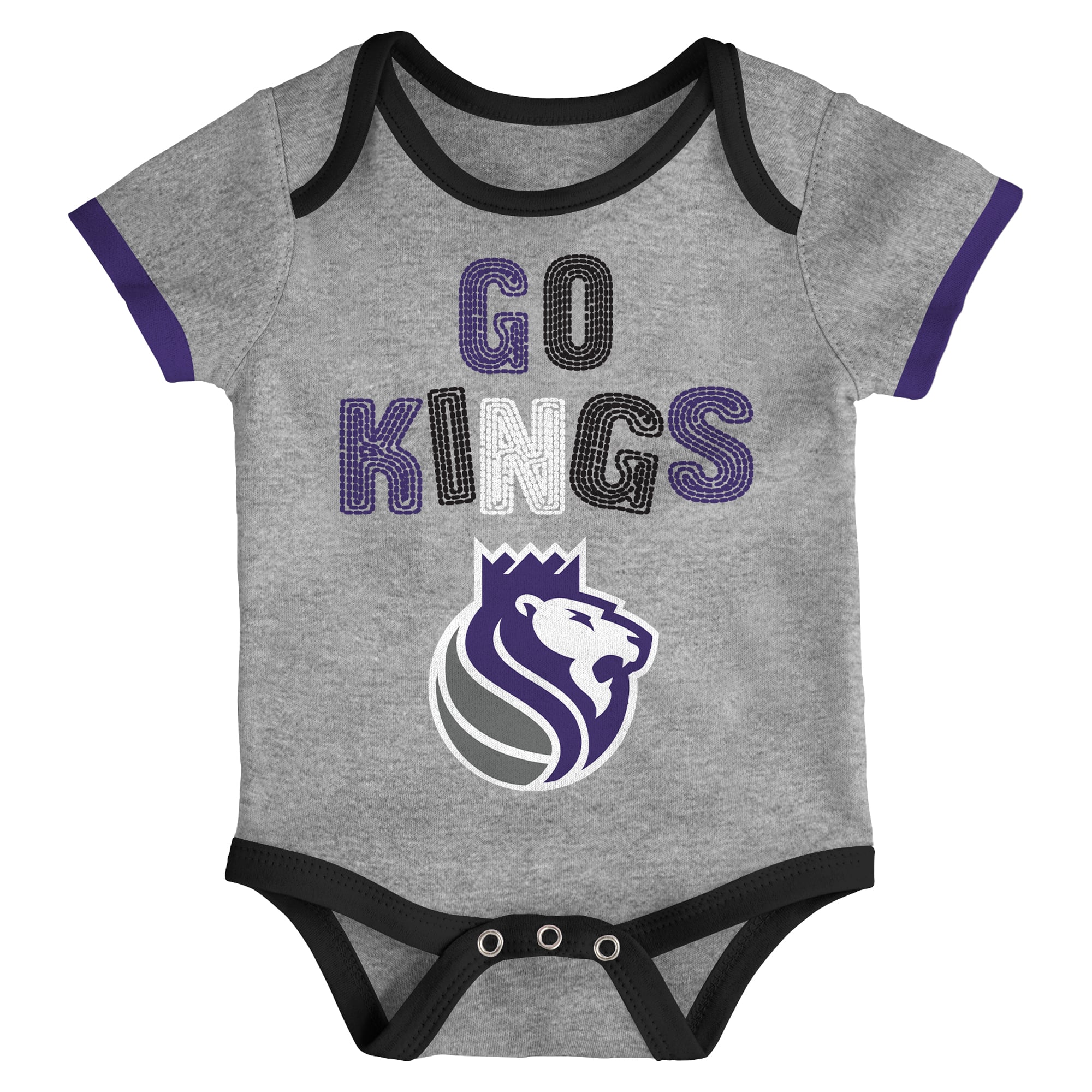 Newborn & Infant Outerstuff Sacramento Kings Born To Ball 3-Pack Bodysuit Set