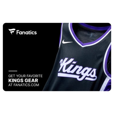 Sacramento Kings Fanatics eGift Card ($10 - $500)