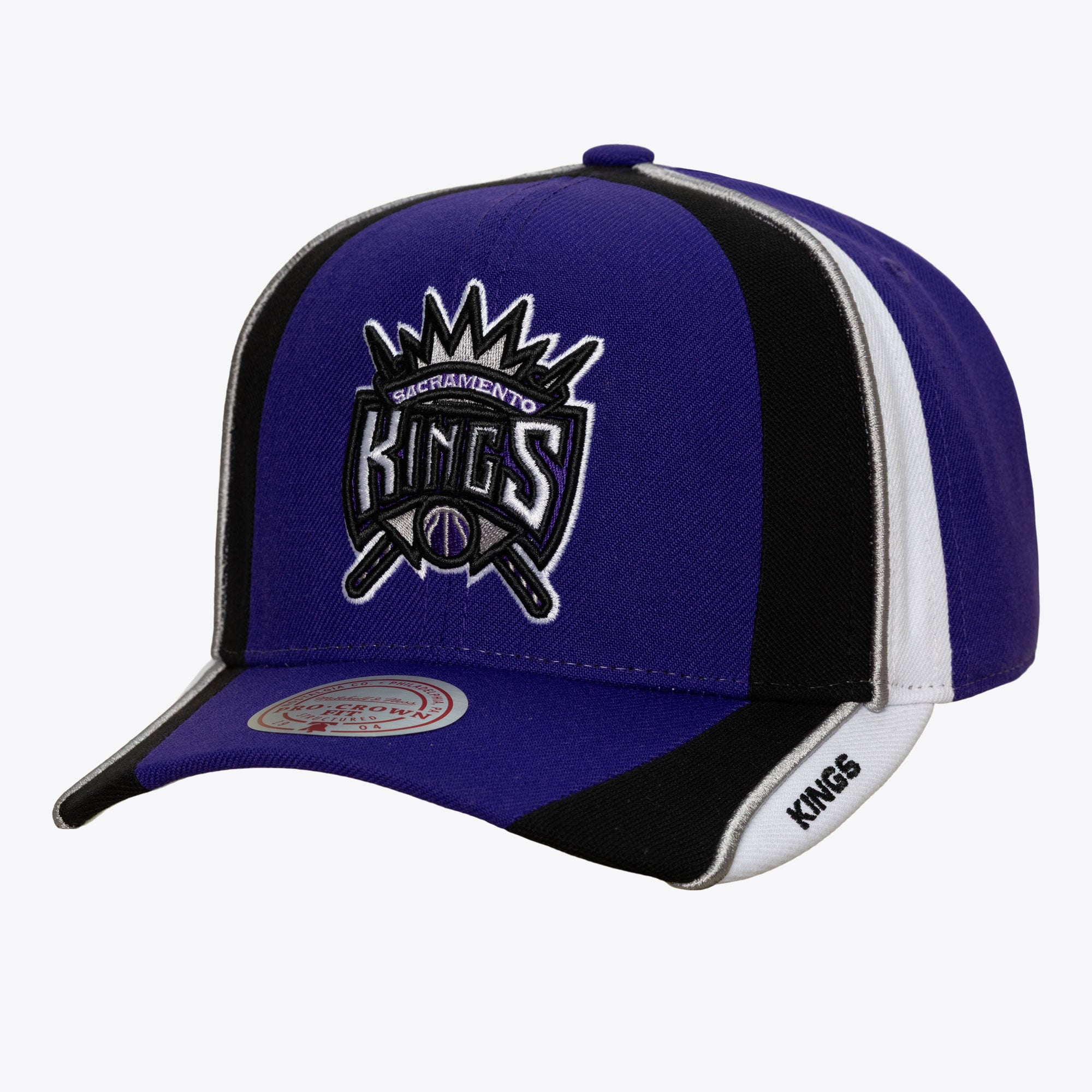 Sacramento Kings Purple Hardwood Classics 404 Club Downforce Pro Crown Snapback Hat