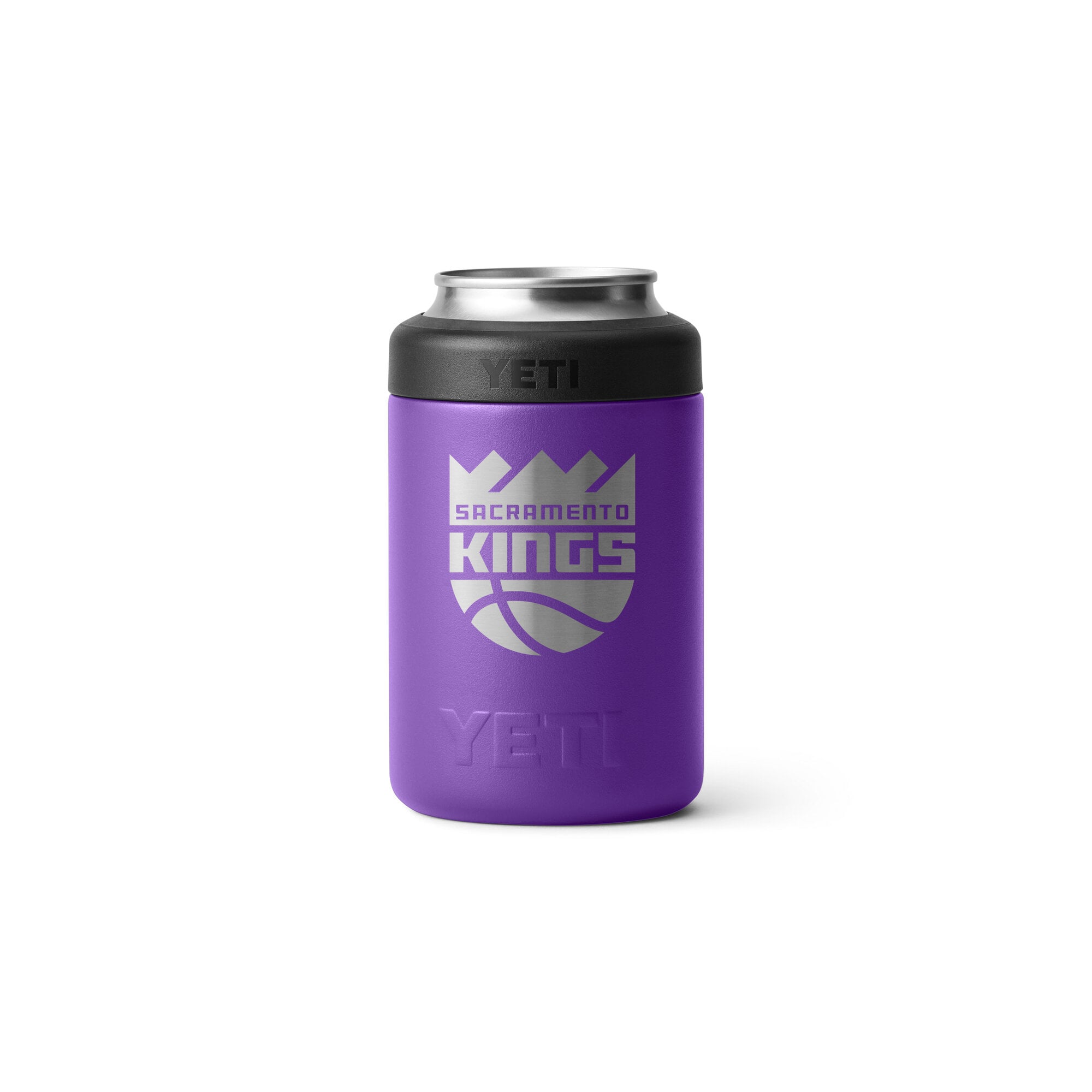 YETI White Sacramento Kings 12oz. Rambler Colster Can Cooler