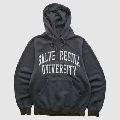 Salve Regina Seahawks Jansport 2000s Hooded Pullover Sweatshirt - Black - XS by Fanatics Real Vintage