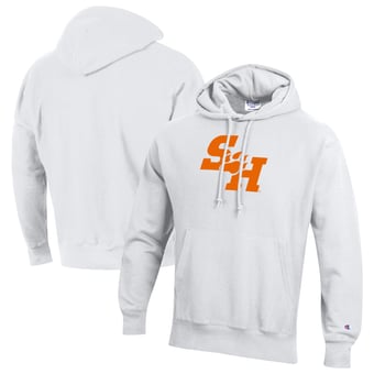 Sam Houston State Bearkats Youth Ash Proud Mascot Pullover Hoodie Sam Houston State Bearkats Youth Ash Proud Mascot Pullover Hoodie