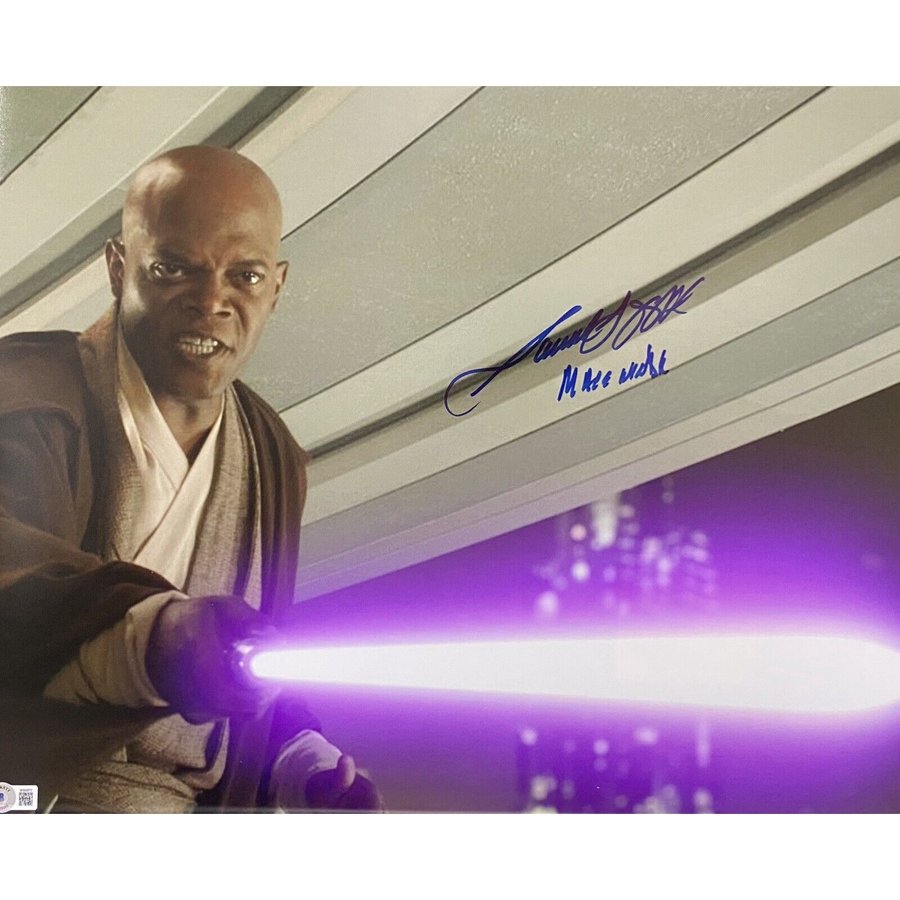Samuel L Jackson Mace Windu Samuel L. Jackson In Star Wars Episode