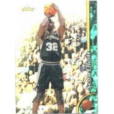 1998-99 Finest No Protectors Refractors #176 Sean Elliott