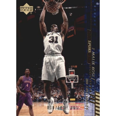 2000-01 Upper Deck Gold #153 Malik Rose