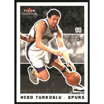 2003-04 Fleer Tradition Crystal #59 Hedo Turkoglu