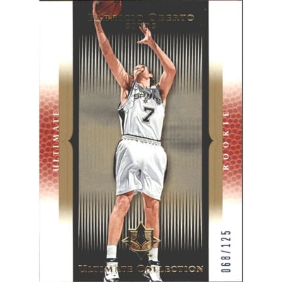 2005-06 Ultimate Collection Blue #142 Fabricio Oberto