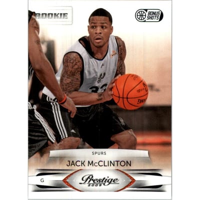 2009-10 Prestige Bonus Shots Black #249 Jack McClinton