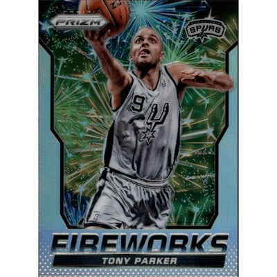 2014-15 Panini Prizm Fireworks #6 Tony Parker