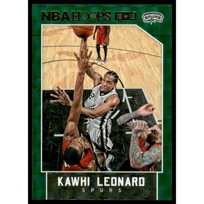 2015-16 Hoops Green #42 Kawhi Leonard