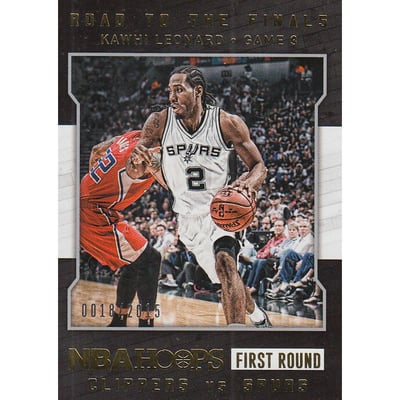 2015-16 Hoops Road to the Finals #22 Kawhi Leonard R1