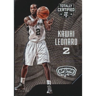 2015-16 Totally Certified #119 Kawhi Leonard