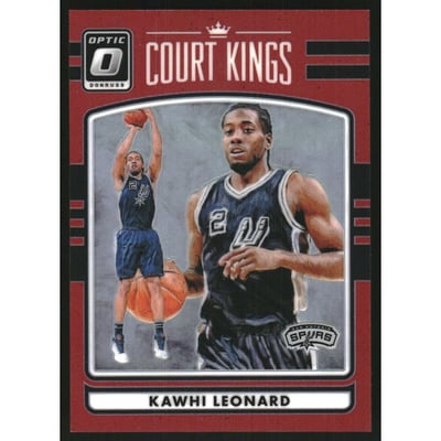 2016-17 Donruss Optic Court Kings Red #18 Kawhi Leonard