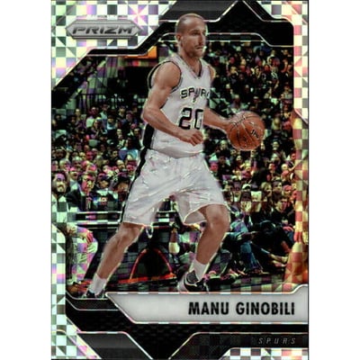 2016-17 Panini Prizm Prizms Starburst #234 Manu Ginobili