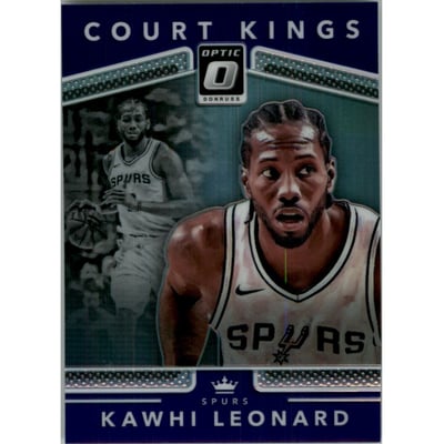 2017-18 Donruss Optic Court Kings Purple #28 Kawhi Leonard