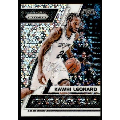 2017-18 Panini Prizm Fundamentals Prizms Fast Break #37 Kawhi Leonard
