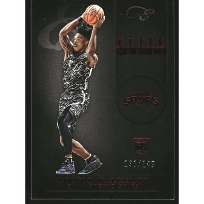 2018-19 Panini Chronicles Red #328 Lonnie Walker IV/Elite Black Box