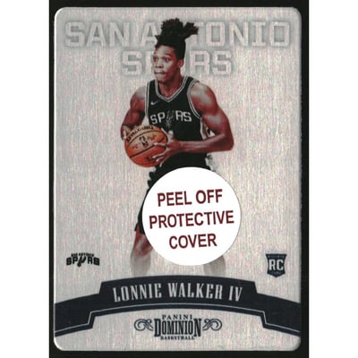 2018-19 Panini Dominion #114 Lonnie Walker IV MET RC