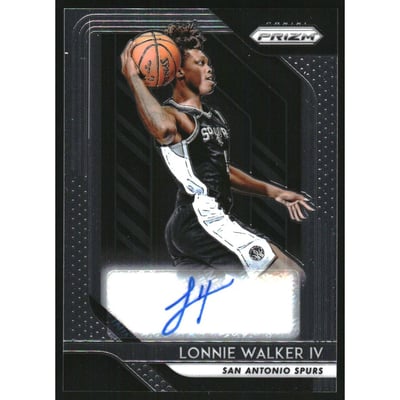 2018-19 Panini Prizm Rookie Signatures #18 Lonnie Walker IV