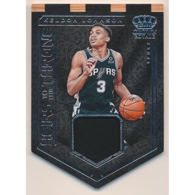 2019-20 Crown Royale Heirs to the Throne Materials #20 Keldon Johnson