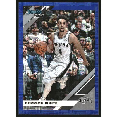 2019-20 Donruss Infinite Blue #182 Derrick White