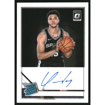 2019-20 Donruss Optic Rated Rookies Signatures #175 Quinndary Weatherspoon