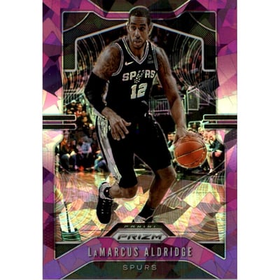 2019-20 Panini Prizm Prizms Purple Ice #133 LaMarcus Aldridge
