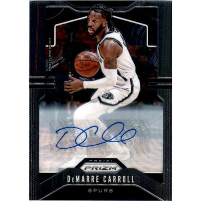 2019-20 Panini Prizm Signatures #82 DeMarre Carroll