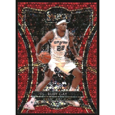 2019-20 Select Prizms Disco Red #177 Rudy Gay