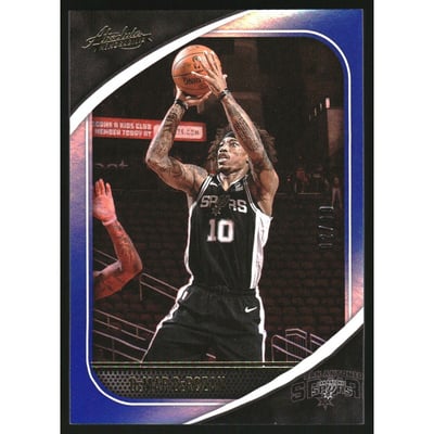 2020-21 Absolute Memorabilia Blue #88 DeMar DeRozan