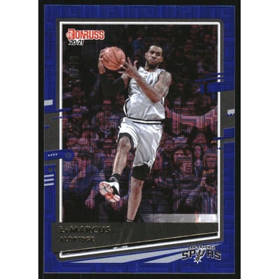 2020-21 Donruss Choice Blue #21 LaMarcus Aldridge