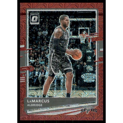 2020-21 Donruss Optic Choice Red #71 LaMarcus Aldridge