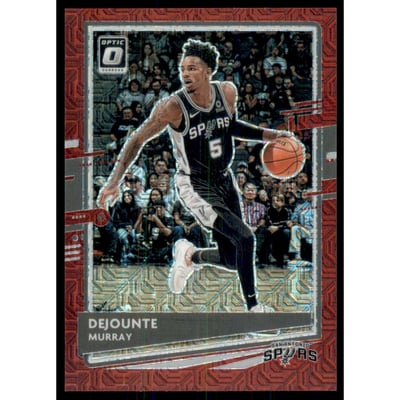 2020-21 Donruss Optic Choice Red #93 Dejounte Murray