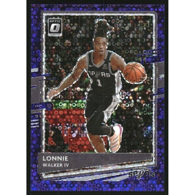 2020-21 Donruss Optic Fast Break Purple #83 Lonnie Walker IV