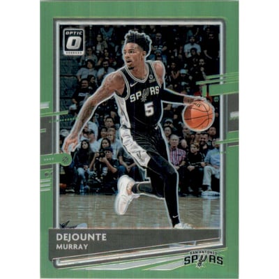 2020-21 Donruss Optic Lime Green #93 Dejounte Murray