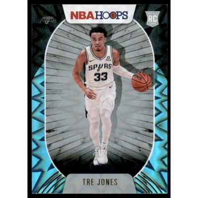 2020-21 Hoops Teal Explosion #208 Tre Jones
