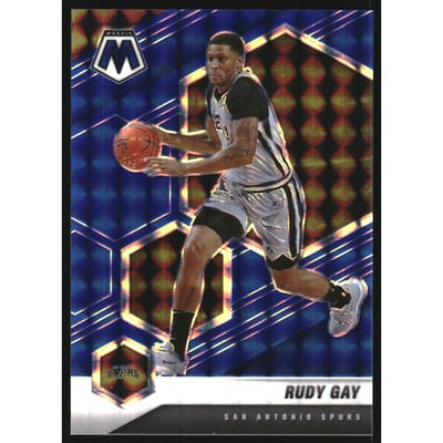 2020-21 Panini Mosaic Mosaic Blue #160 Rudy Gay