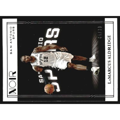 2020-21 Panini Noir #16 LaMarcus Aldridge A