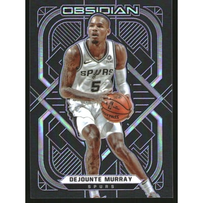 2020-21 Panini Obsidian Electric Etch Purple #20 Dejounte Murray/99
