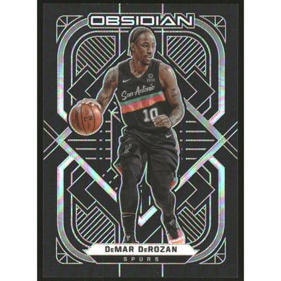 2020-21 Panini Obsidian #13 DeMar DeRozan