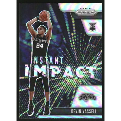 2020-21 Panini Prizm Instant Impact Prizms Silver #17 Devin Vassell