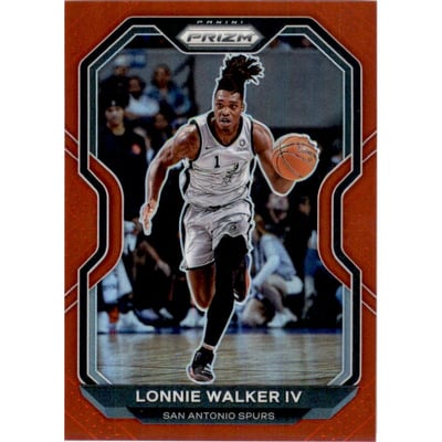 2020-21 Panini Prizm Prizms Red #142 Lonnie Walker IV