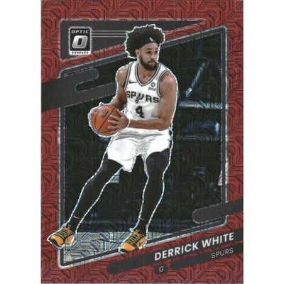 2021-22 Donruss Optic Choice Red #4 Derrick White