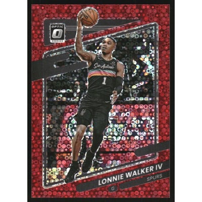 2021-22 Donruss Optic Fast Break Red #16 Lonnie Walker IV