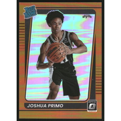 2021-22 Donruss Optic Orange #162 Joshua Primo