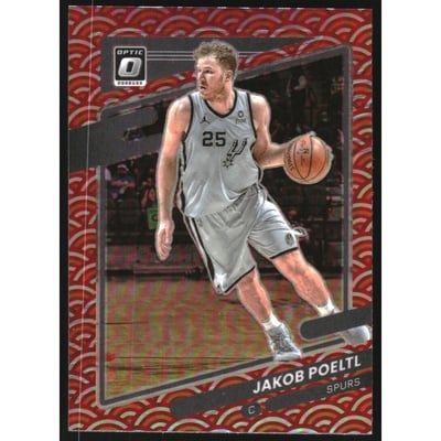 2021-22 Donruss Optic Photon #77 Jakob Poeltl
